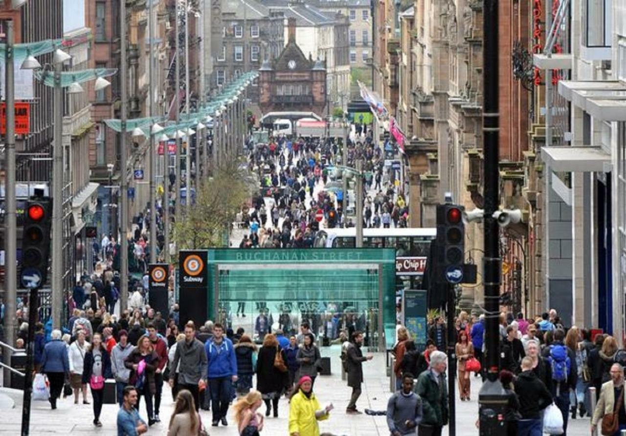 Glasgow City Centre Apartment Exterior foto